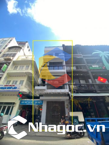 Cho thuê nhà Góc 2MT 37 Bùi Viện, Phường Phạm Ngũ Lão,  Quận 1, Hồ Chí Minh