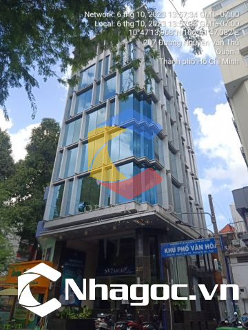 Cho thuê nhà Góc 2MT 207 Nguyễn Văn Thủ, Phường Đa Kao,  Quận 1, Hồ Chí Minh