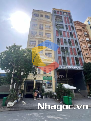 cho thue mat bang mat tien duong dinh tien hoang dt 8x14 ham tret lung 7 lau gia 14000usd thang