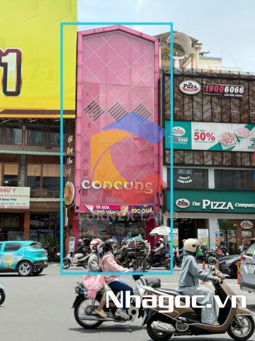 Cho thuê nhà Góc 2MT 510  Nguyễn Thị Minh Khai, Phường 2,  Quận 3, Hồ Chí Minh