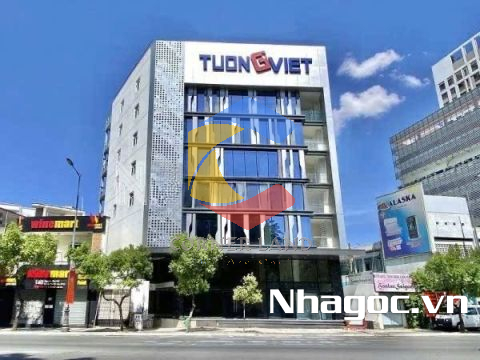 cho thue mat bang mat tien duong dinh tien hoang dt 8x14 ham tret lung 7 lau gia 14000usd thang