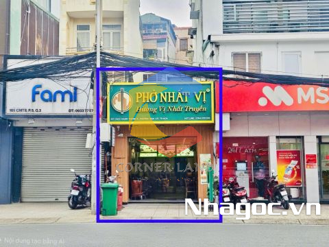 Cho thuê nhà 167 Cách Mạng Tháng Tám, Phường 5,  Quận 3, Hồ Chí Minh