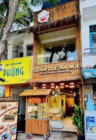 cho thue mat bang mat tien duong dinh tien hoang dt 8x14 ham tret lung 7 lau gia 14000usd thang